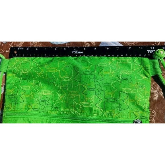 Under Armour Backpack Green Drawstring Tote Bag RN#104409 Bookbag - Picture 14 of 14